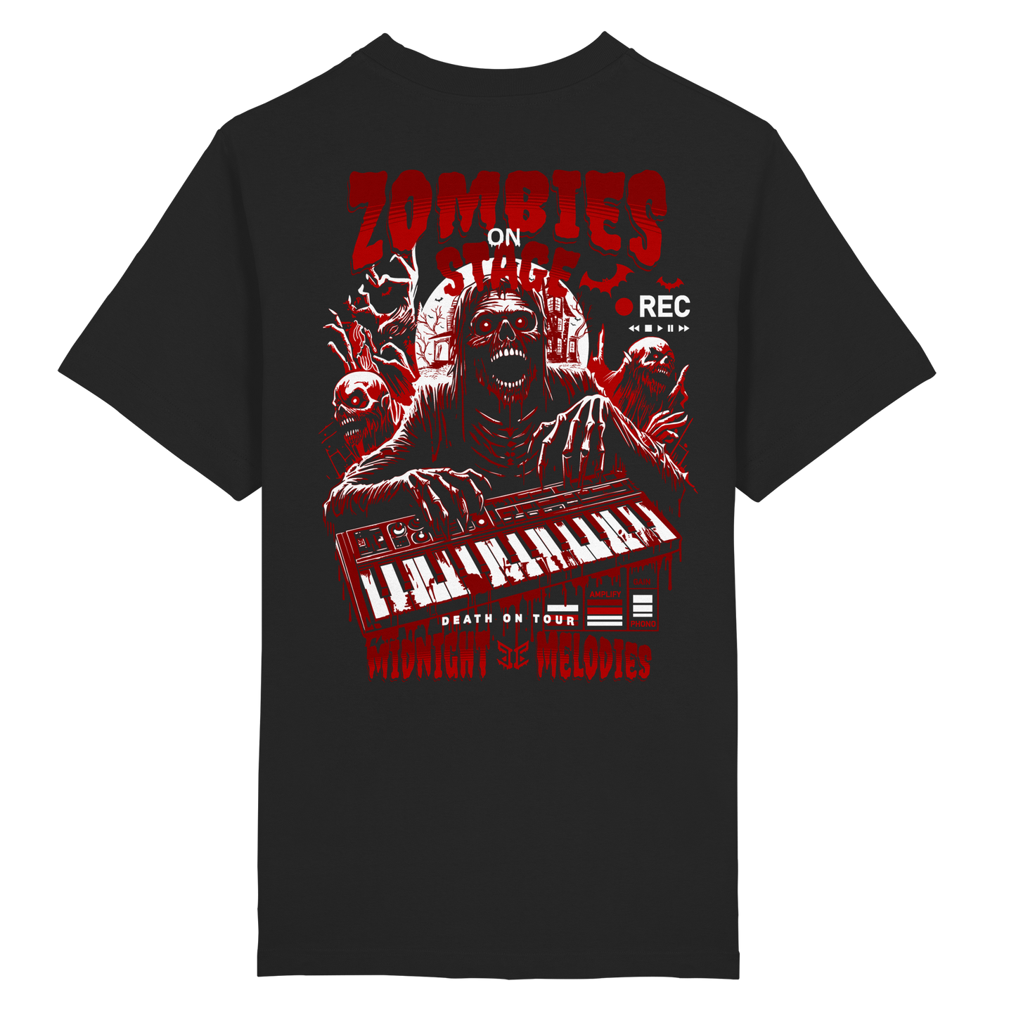ZOMBIES on STAGE - Mastering Tee (Backprint)