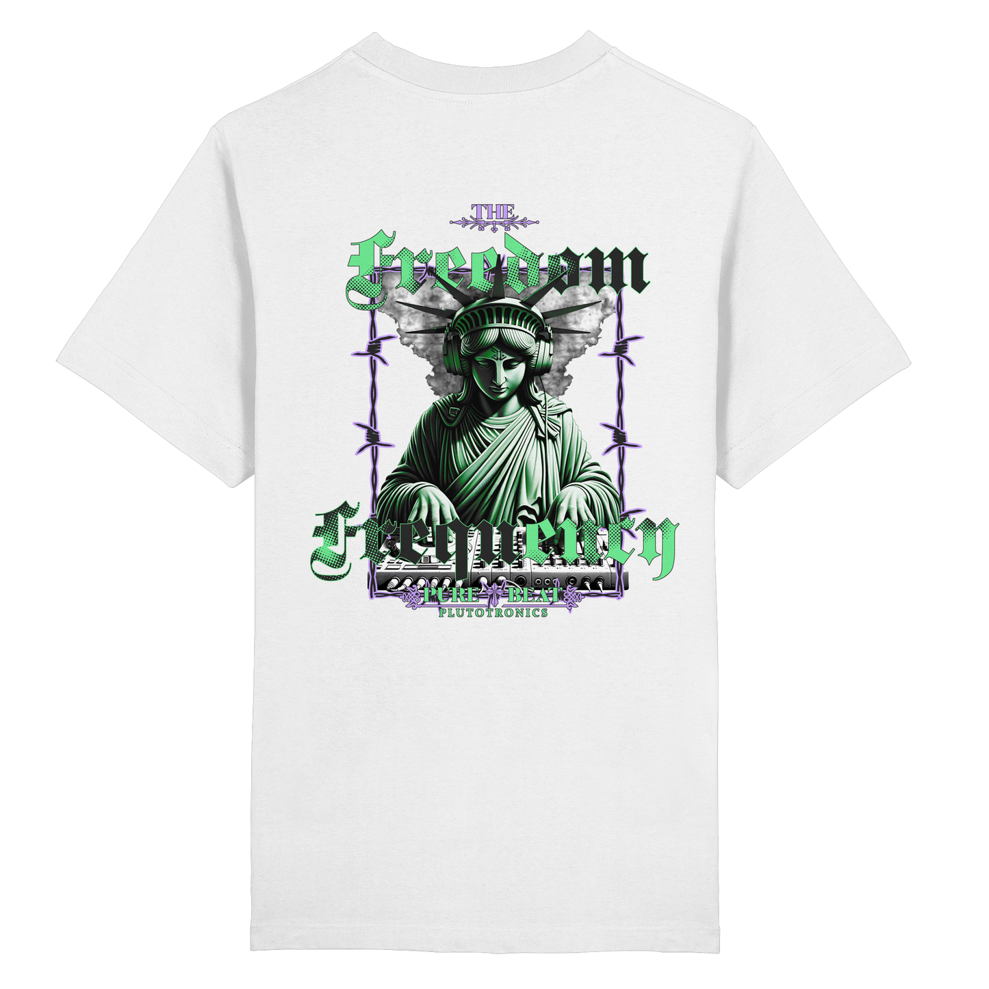 THE FREEDOM FREQENCY - Mastering Tee (Backprint)