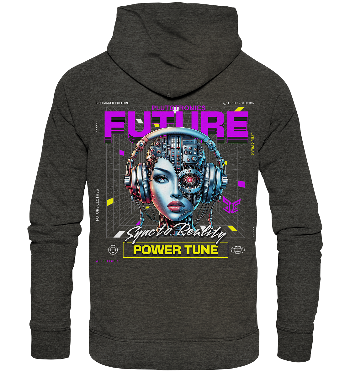 SYNC TO REALITY - Studio Cut Hoodie (Backprint)