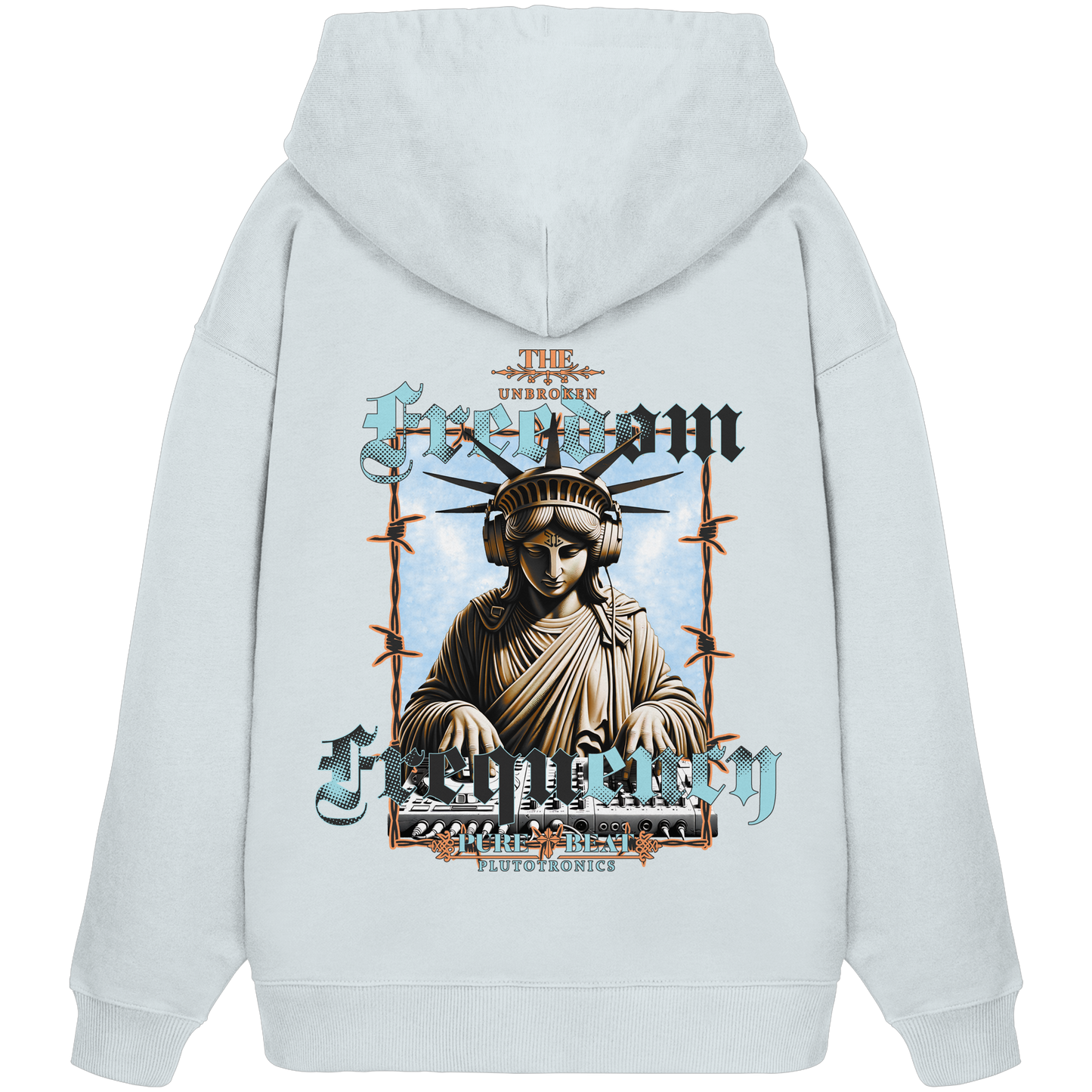 UNBROKEN FREEDOM FREQENCY - Backstage Hoodie (Backprint)
