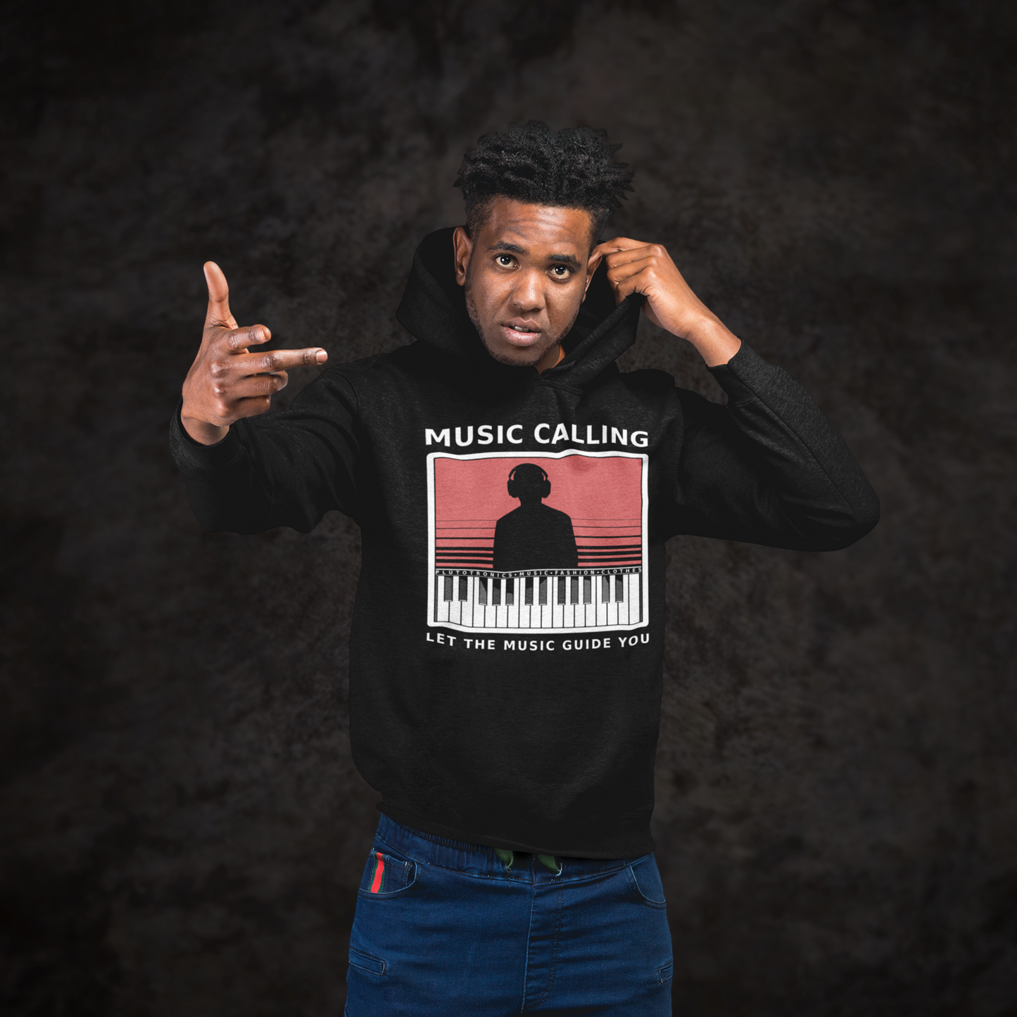 MUSIC CALLING - Studio Cut Hoodie