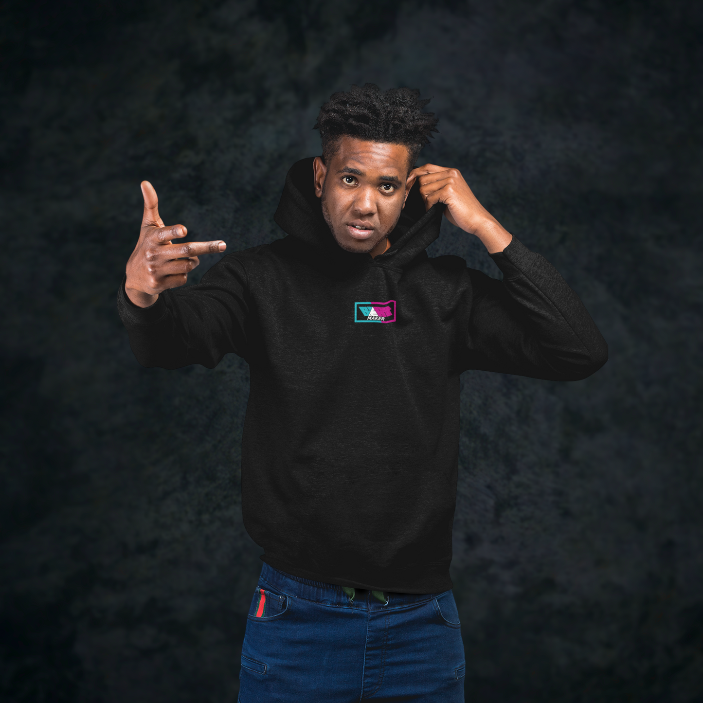 RETRO Synti - Studio Cut Hoodie (Backprint)