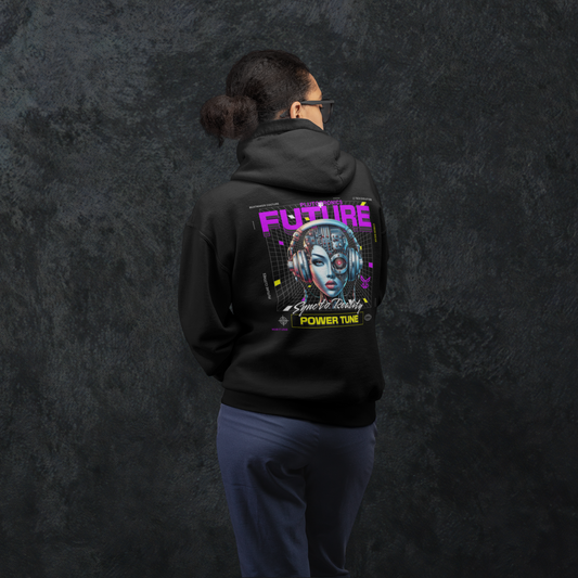 SYNC TO REALITY - Studio Cut Hoodie (Backprint)