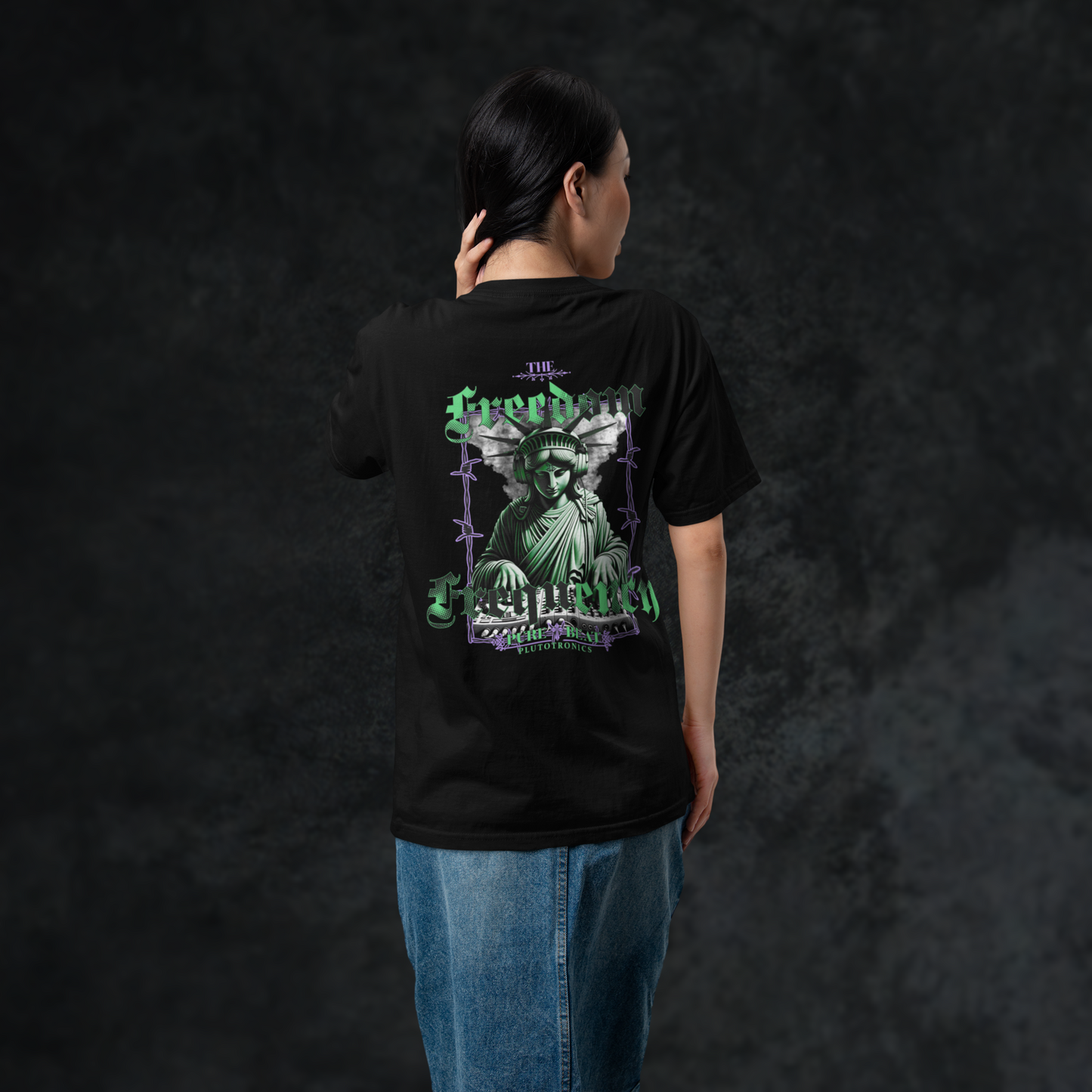 THE FREEDOM FREQENCY - Artist Tee (Backprint)