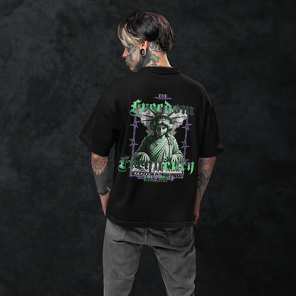 THE FREEDOM FREQENCY - Mastering Tee (Backprint)