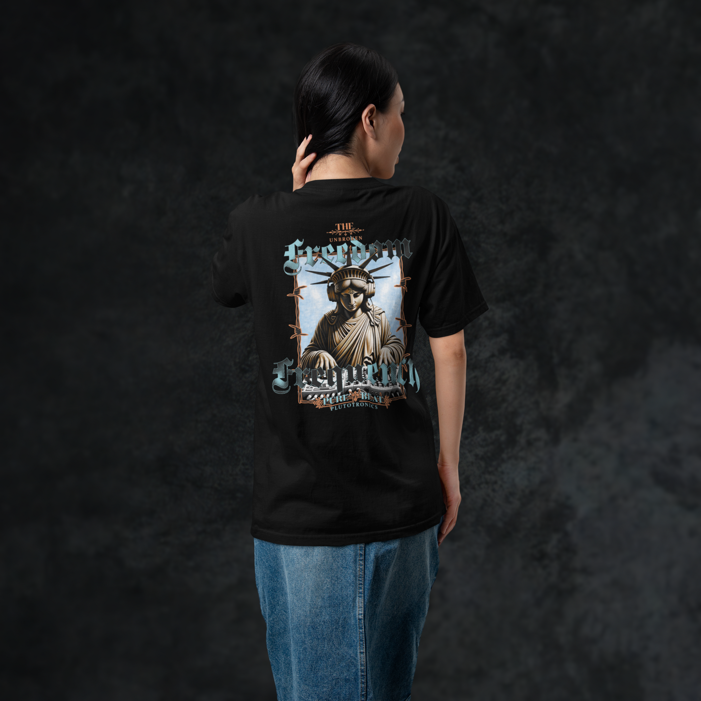 UNBROKEN FREEDOM FREQENCY - Artist Tee (Backprint)