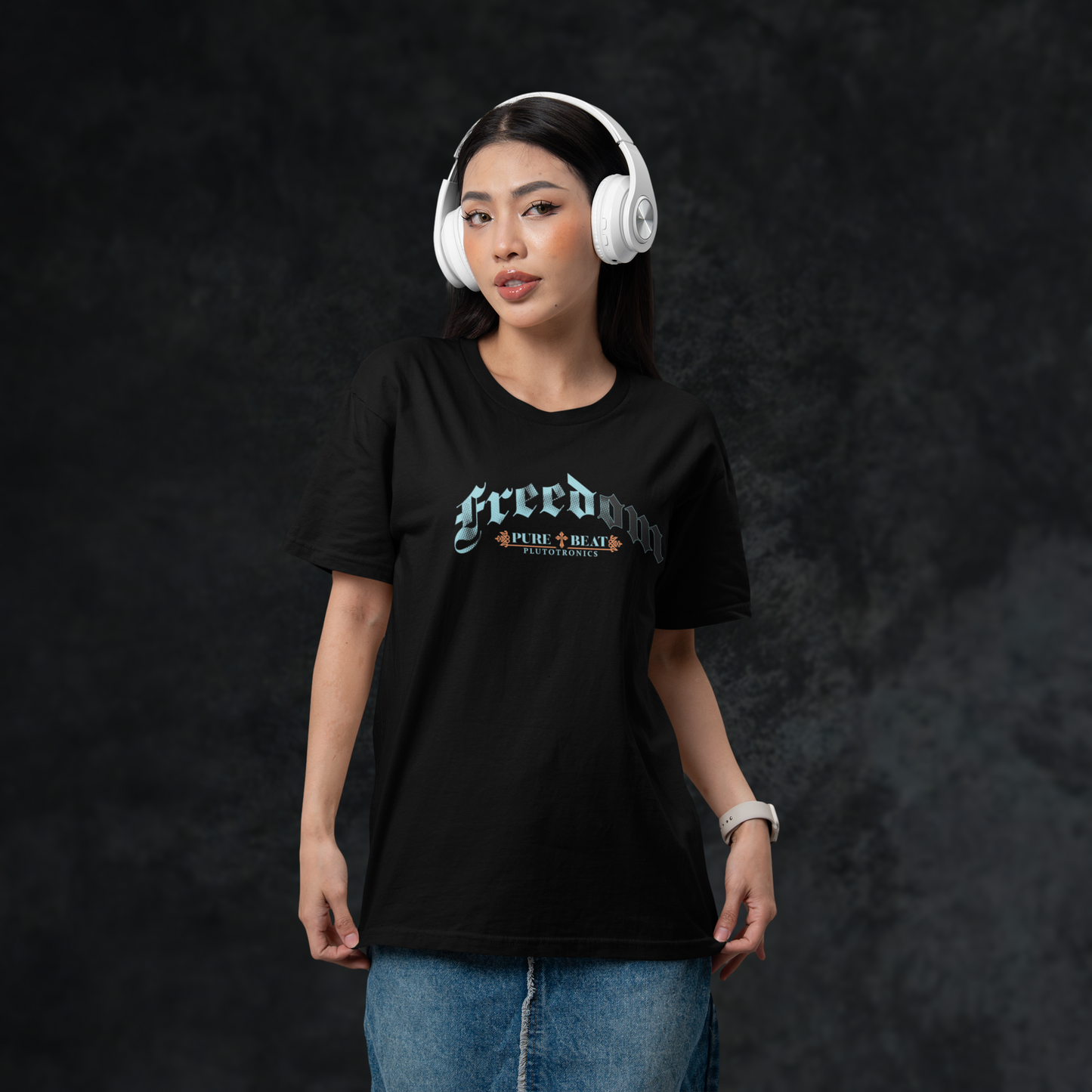 UNBROKEN FREEDOM FREQENCY - Artist Tee (Backprint)