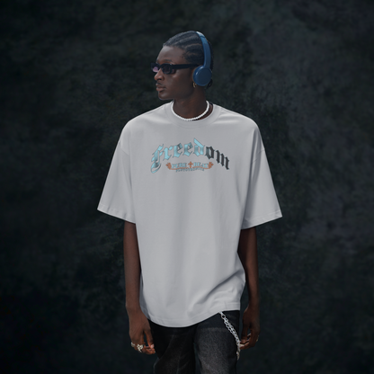 UNBROKEN FREEDOM FREQENCY - Mastering Tee (Backprint)