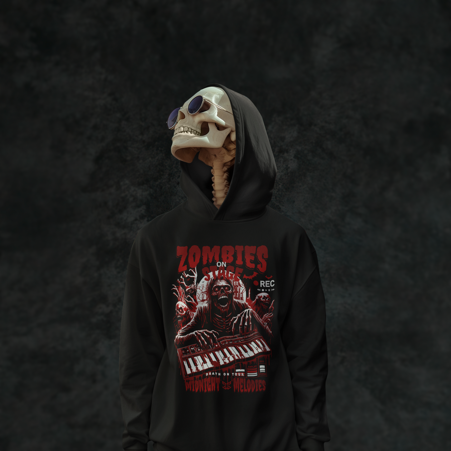 ZOMBIES ON STAGE - Studio Cut Hoodie