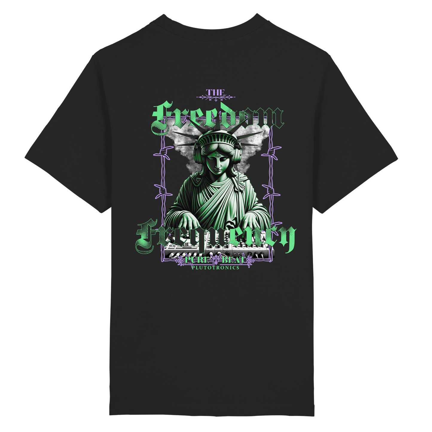 THE FREEDOM FREQENCY - Mastering Tee (Backprint)