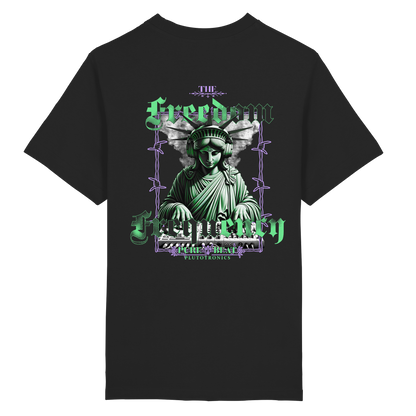 THE FREEDOM FREQENCY - Mastering Tee (Backprint)