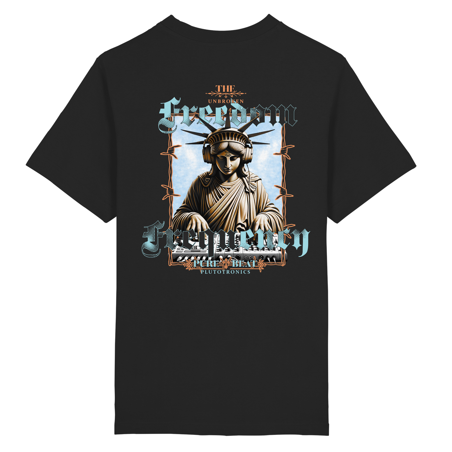 UNBROKEN FREEDOM FREQENCY - Mastering Tee (Backprint)