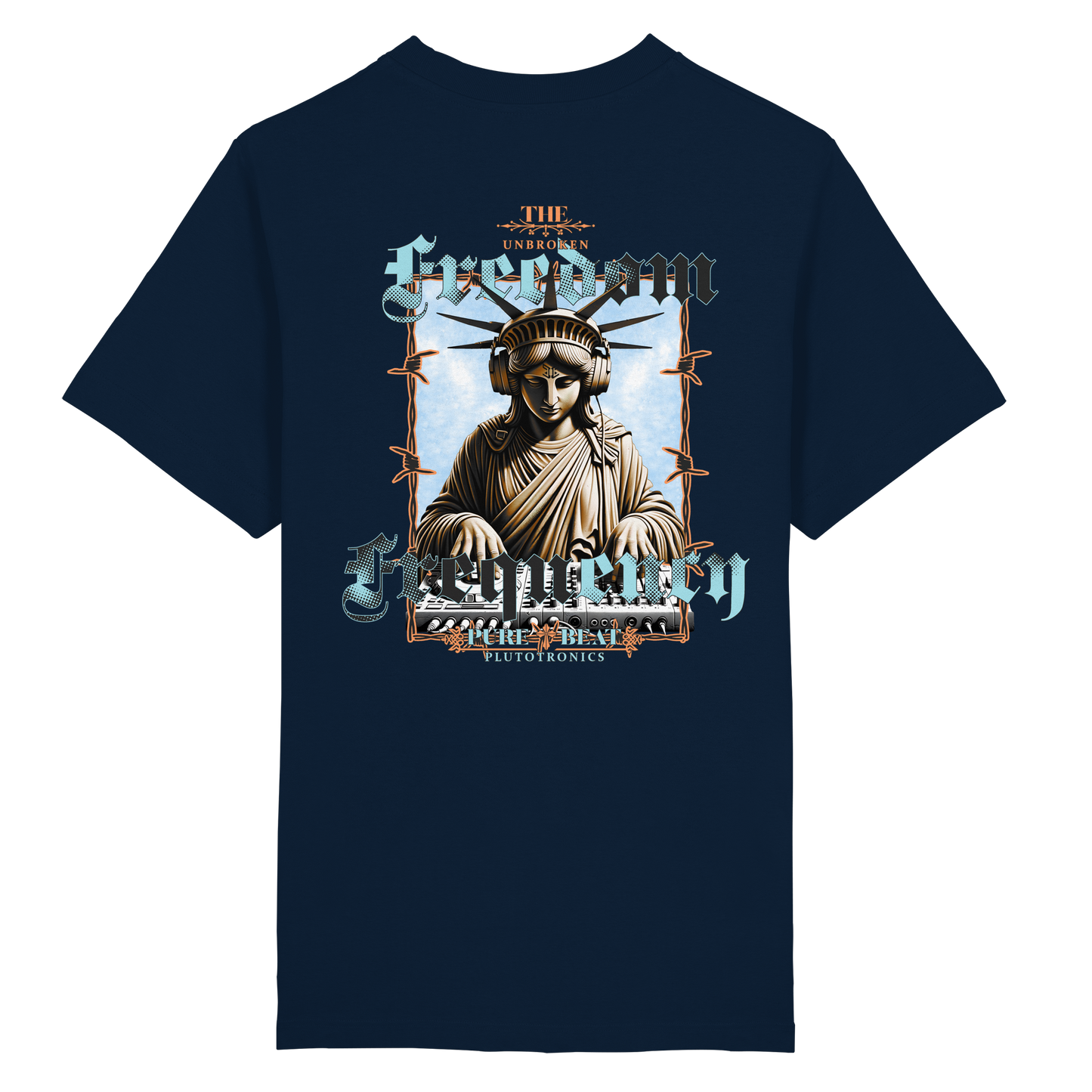 UNBROKEN FREEDOM FREQENCY - Mastering Tee (Backprint)