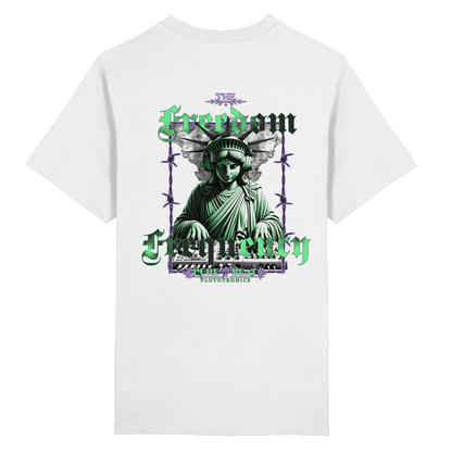 THE FREEDOM FREQENCY - Mastering Tee (Backprint)