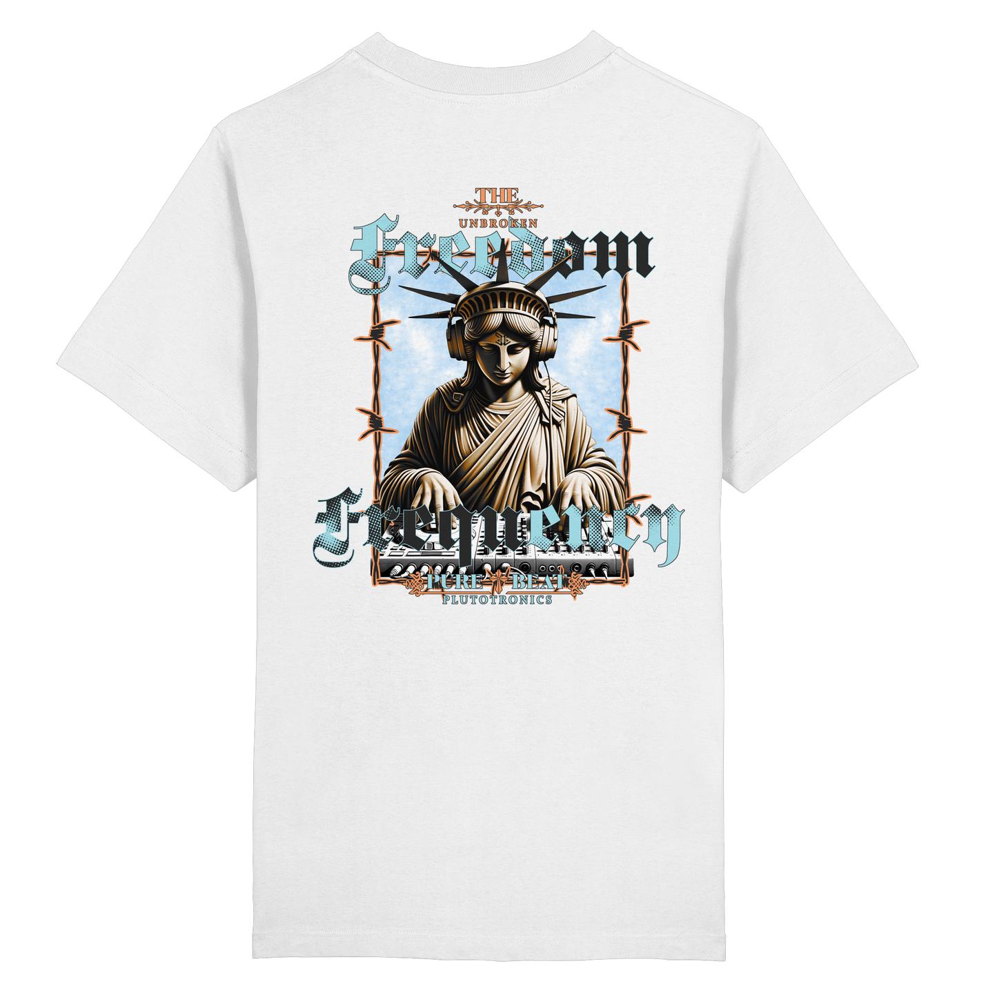 UNBROKEN FREEDOM FREQENCY - Mastering Tee (Backprint)