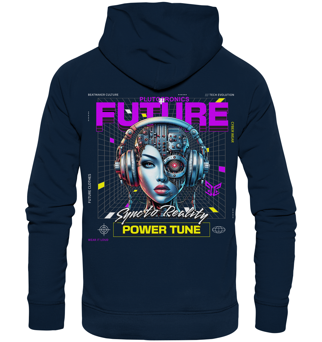 SYNC TO REALITY - Studio Cut Hoodie (Backprint)