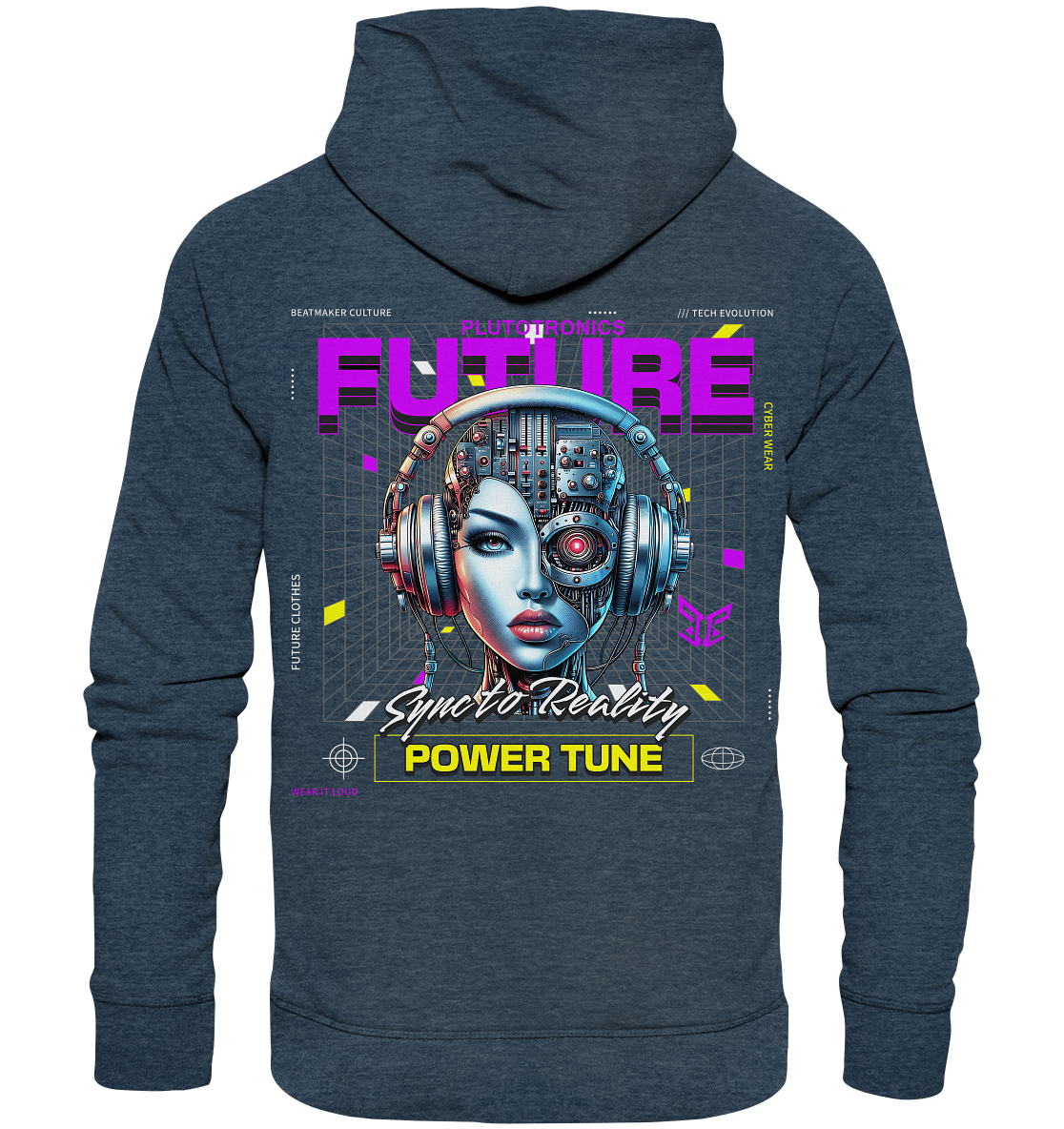 SYNC TO REALITY - Studio Cut Hoodie (Backprint)