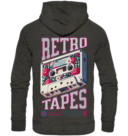 RETRO TAPES - Studio Cut Hoodie (Backprint)