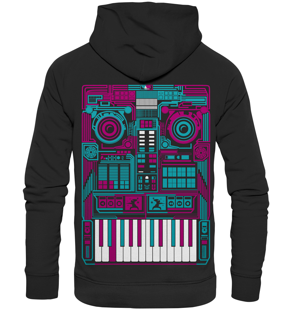 RETRO Synti - Studio Cut Hoodie (Backprint)