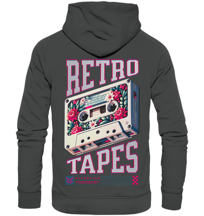 RETRO TAPES - Studio Cut Hoodie (Backprint)