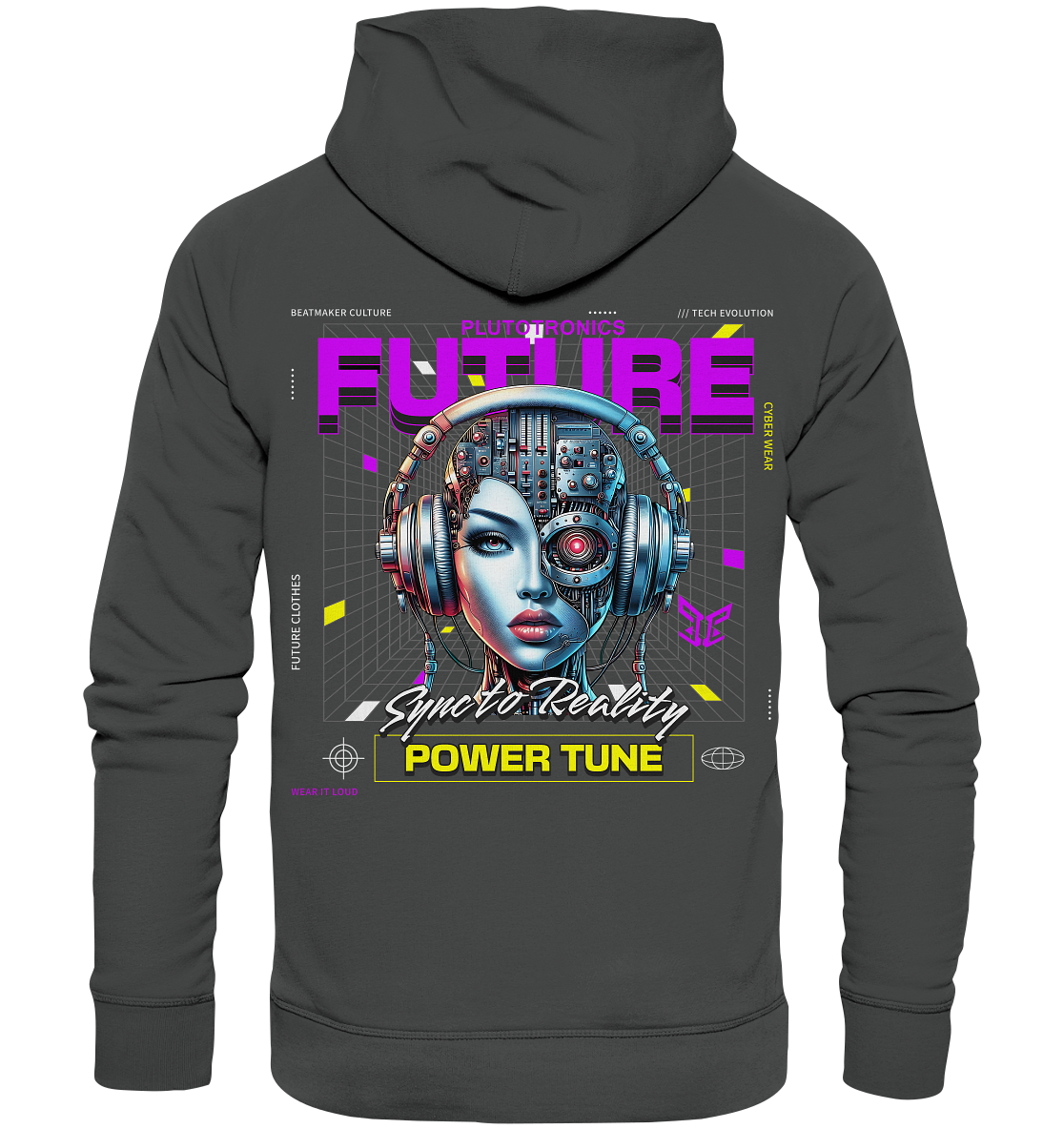 SYNC TO REALITY - Studio Cut Hoodie (Backprint)