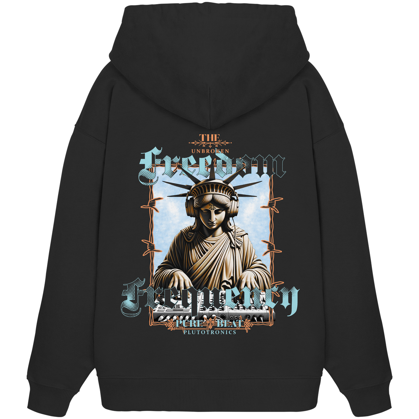 UNBROKEN FREEDOM FREQENCY - Backstage Hoodie (Backprint)