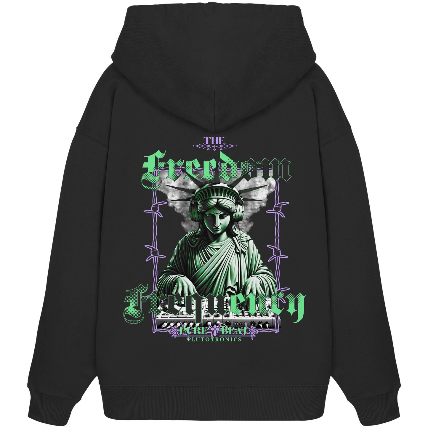 THE FREEDOM FREQENCY - Backstage Hoodie (Backprint)