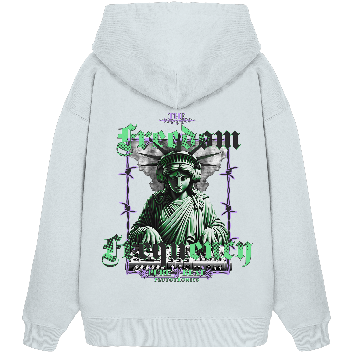 THE FREEDOM FREQENCY - Backstage Hoodie (Backprint)