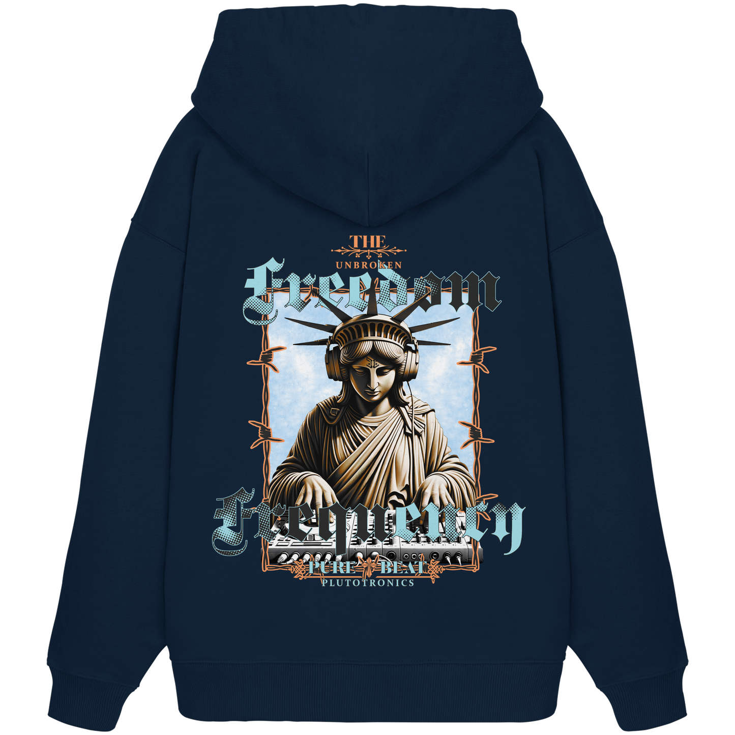 UNBROKEN FREEDOM FREQENCY - Backstage Hoodie (Backprint)
