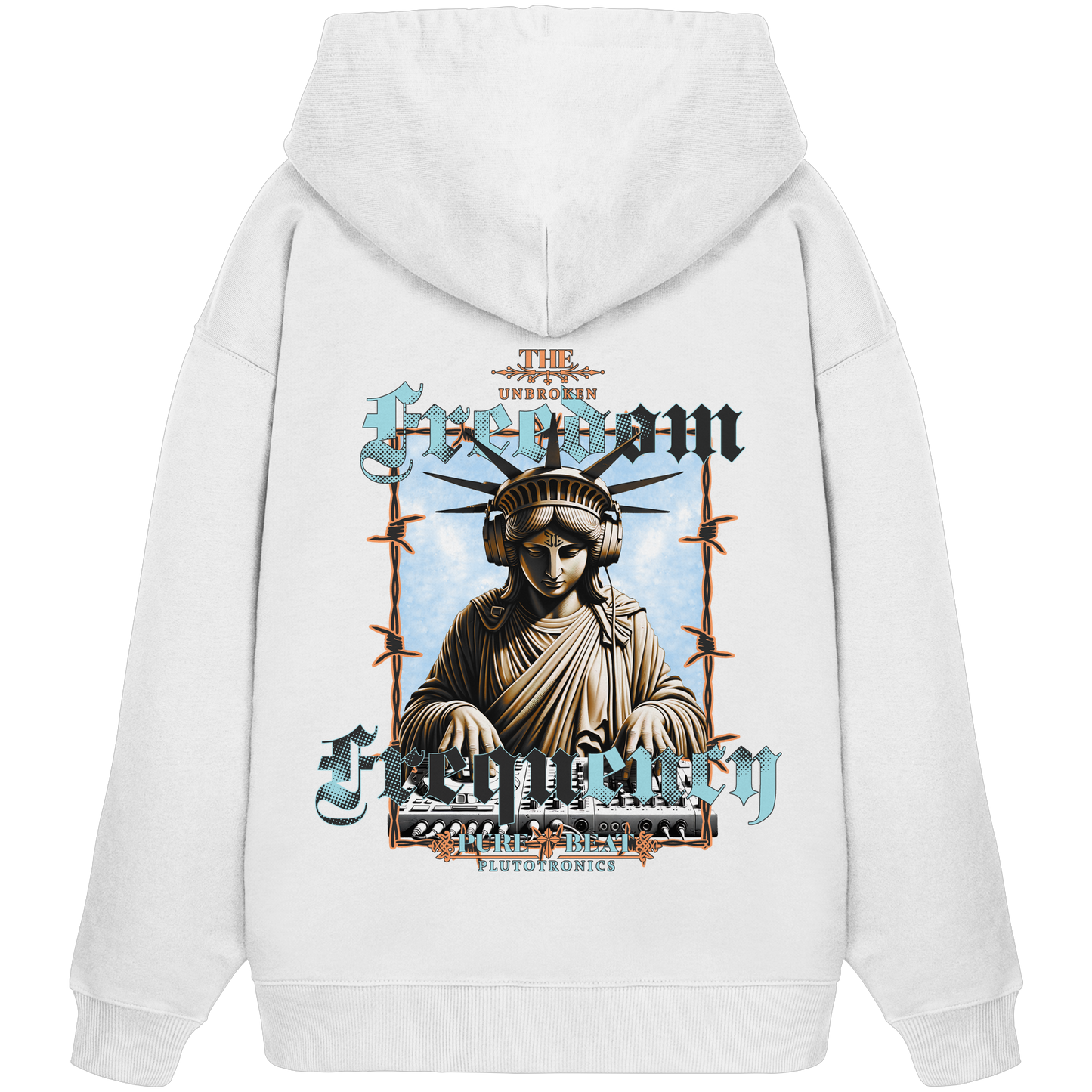 UNBROKEN FREEDOM FREQENCY - Backstage Hoodie (Backprint)