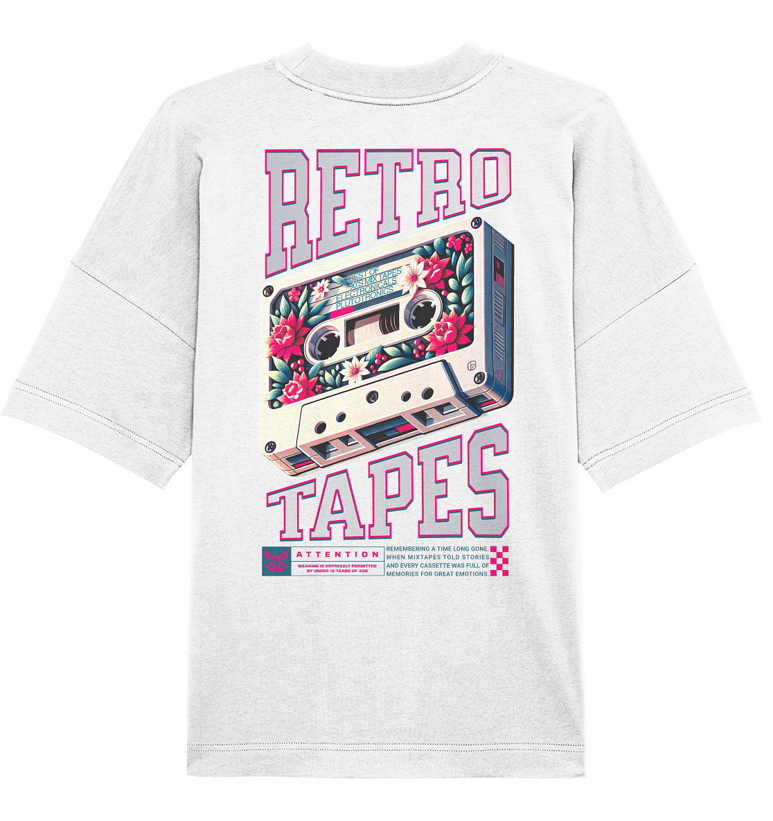 RETRO TAPES - Artist Tee (Backprint)