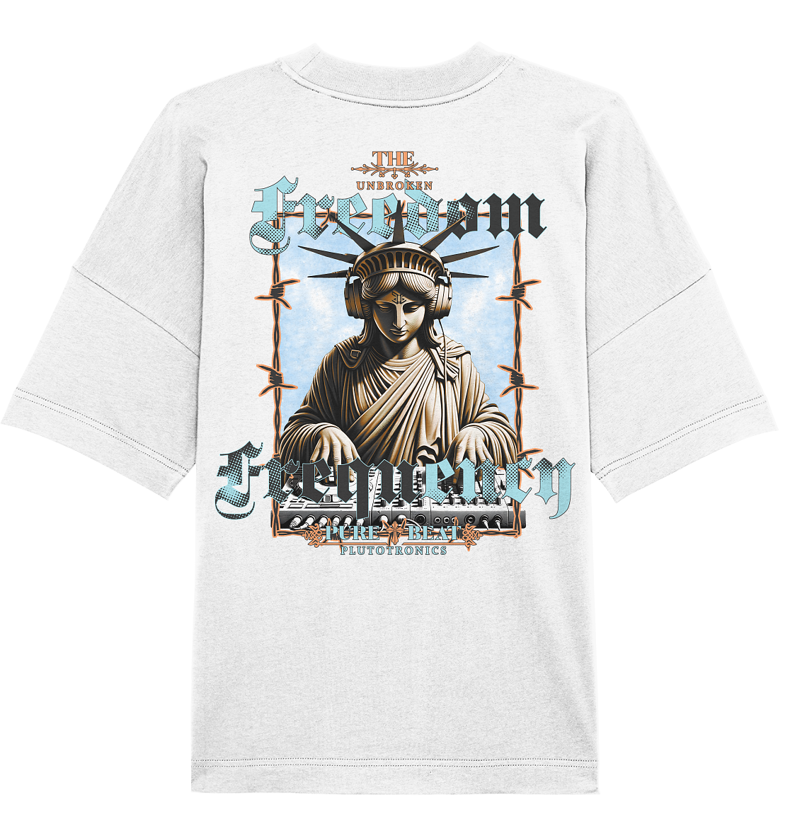 UNBROKEN FREEDOM FREQENCY - Artist Tee (Backprint)