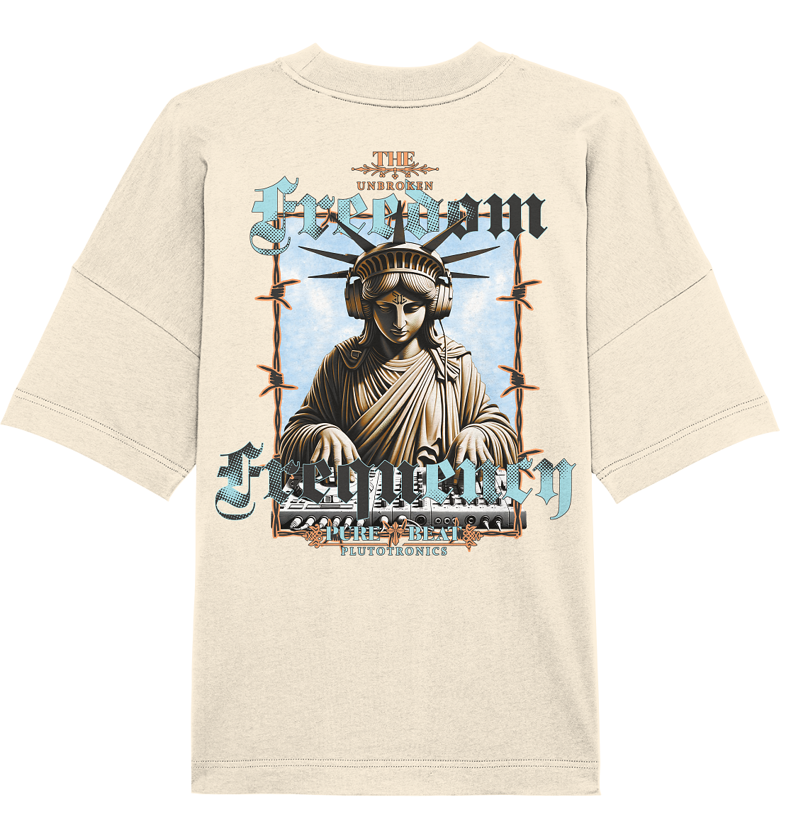 UNBROKEN FREEDOM FREQENCY - Artist Tee (Backprint)