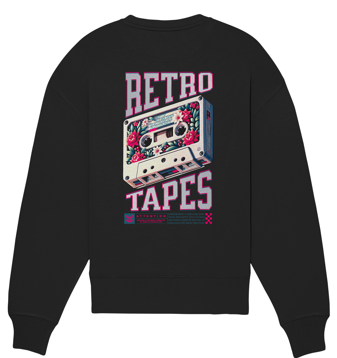 RETRO TAPES - Tour Sweat (Backprint)