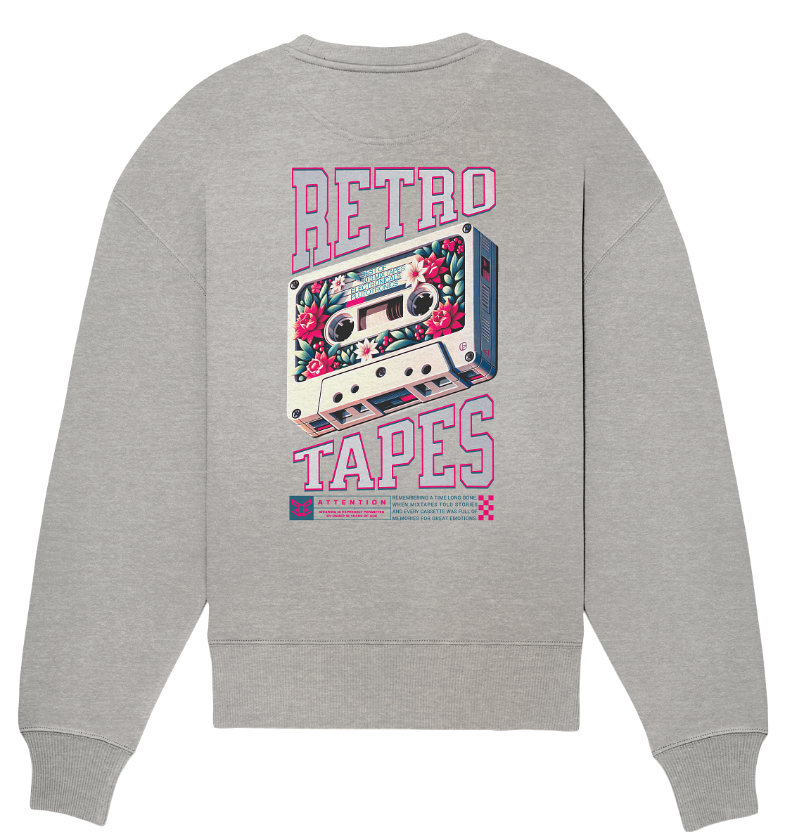 RETRO TAPES - Tour Sweat (Backprint)