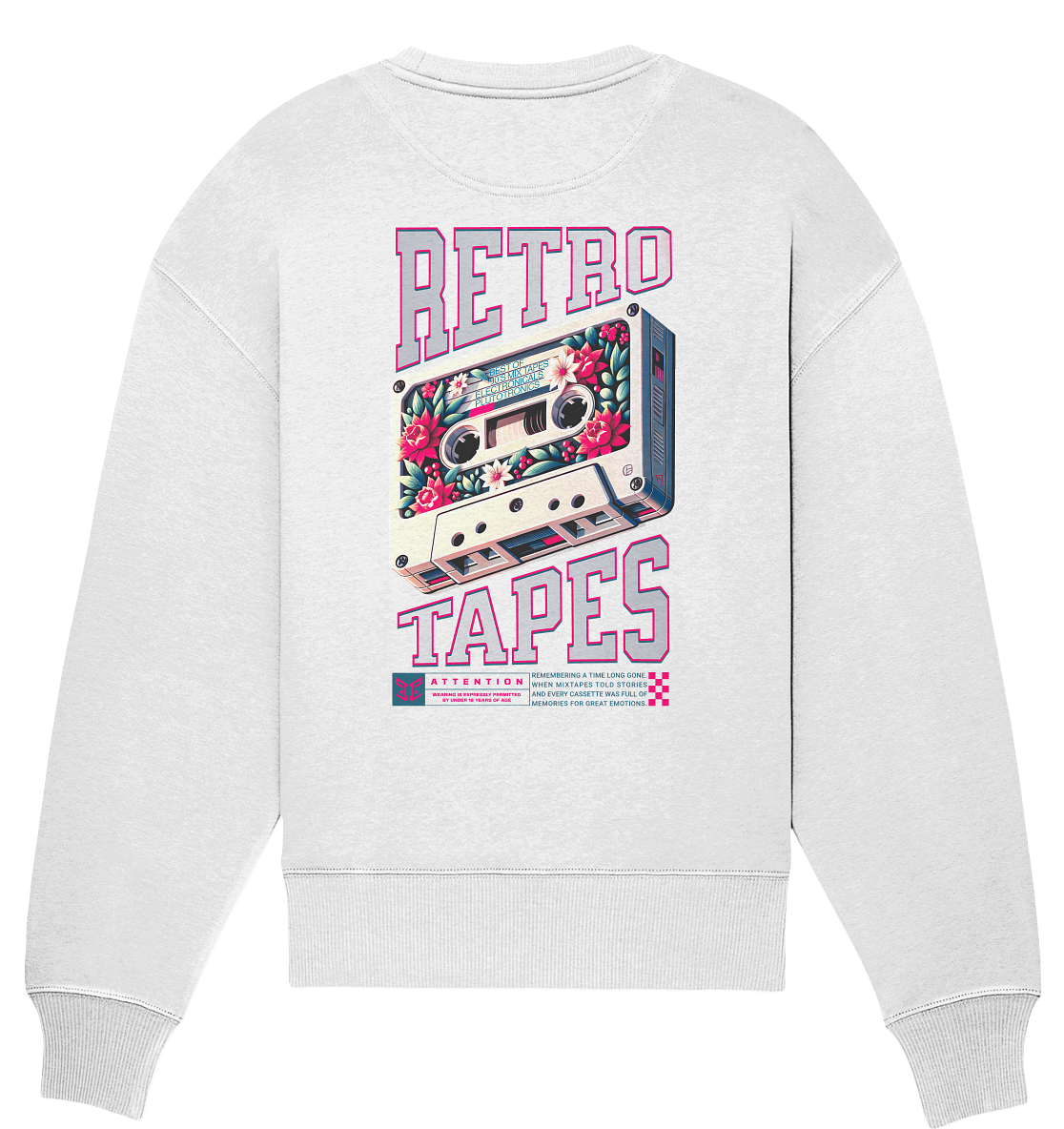 RETRO TAPES - Tour Sweat (Backprint)