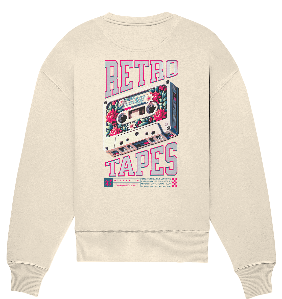 RETRO TAPES - Tour Sweat (Backprint)