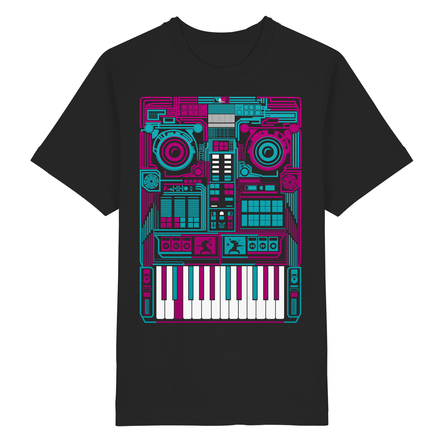 RETRO Synti - Mastering Tee