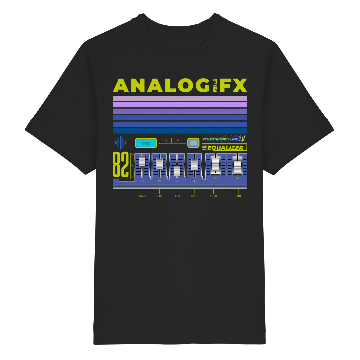 ANALOG FX Neon Pulse - Mastering Tee