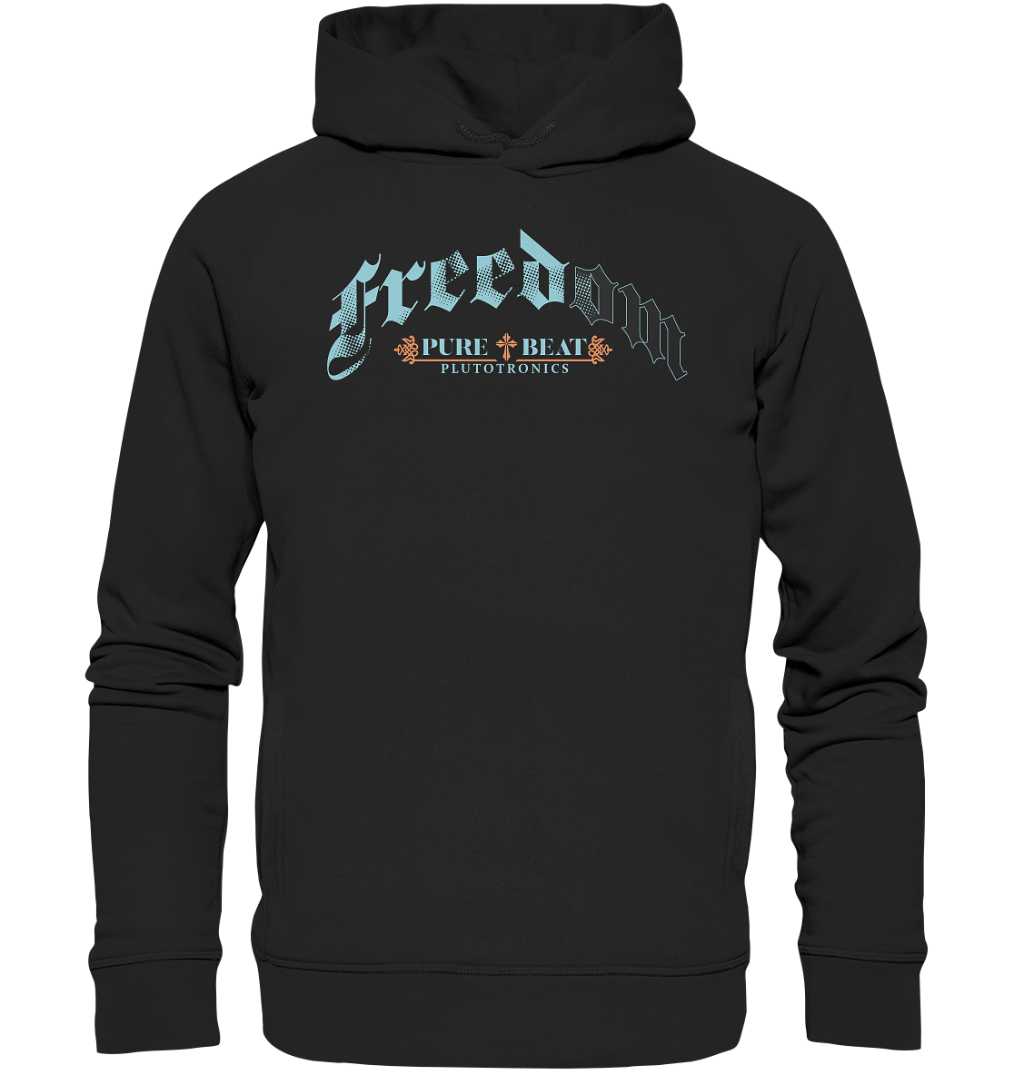 UNBROKEN FREEDOM FREQENCY - Studio Cut Hoodie (Backprint)