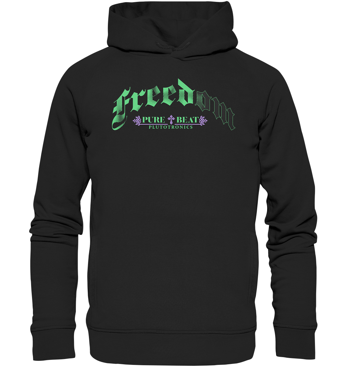 THE FREEDOM FREQENCY - Studio Cut Hoodie (Backprint)