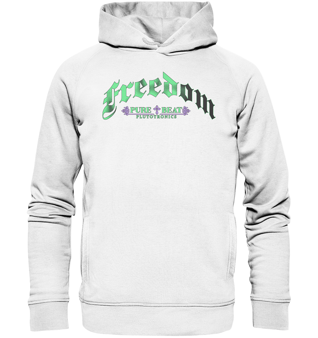 THE FREEDOM FREQENCY - Studio Cut Hoodie (Backprint)